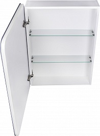 Style Line Зеркальный шкаф Каре 55 L с подсветкой – фотография-4